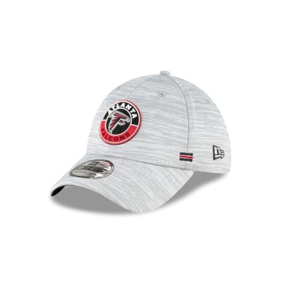 Atlanta Falcons Gorra | New Era Official NFL Fall Sideline 39thirty Stretch Fit Cap Mexico - Grises